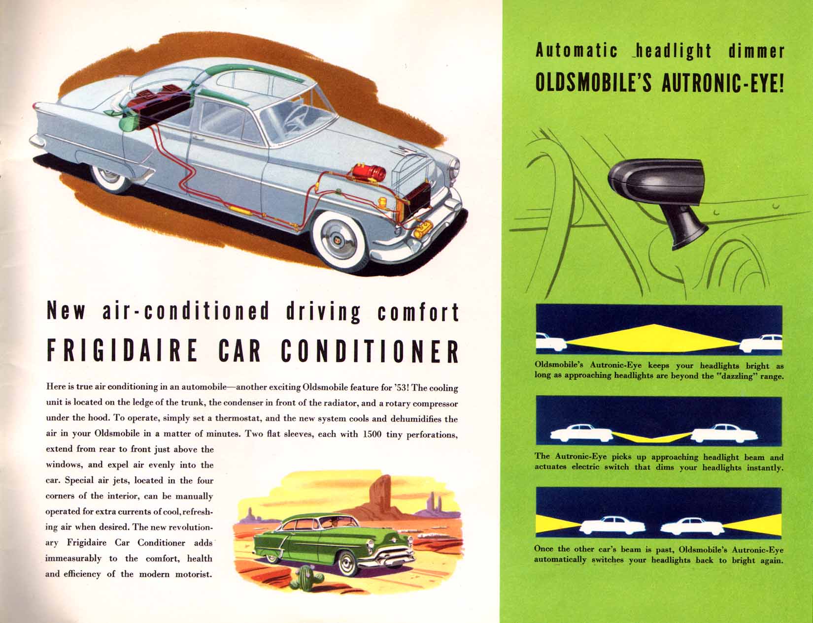 1953 Oldsmobile Motor Cars Brochure Page 1